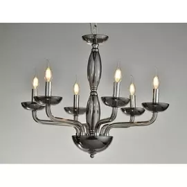 Подвесная люстра 12600 12606/C smoke Newport