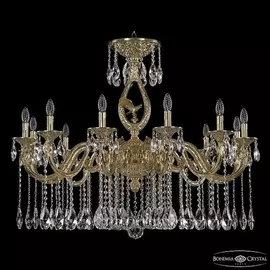 Подвесная люстра 1400 71401/12/360 A G FE1S Bohemia