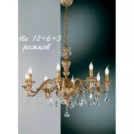 Подвесная люстра 140 140/12+6+3 Nervilamp