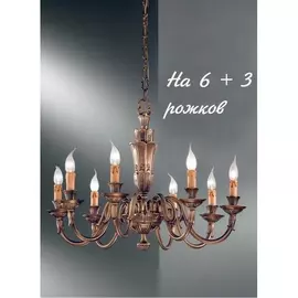 Подвесная люстра 1580 1580/6+3 Nervilamp