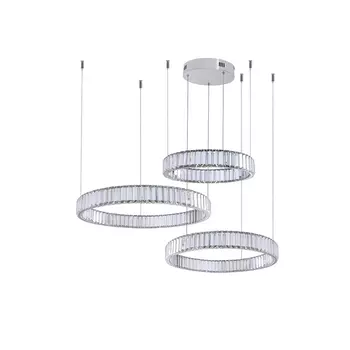 Подвесная люстра 15850 15853/S chrome Newport