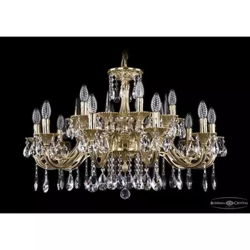 Подвесная люстра 1703 1703/12+4/320/A/G/Shpil Bohemia