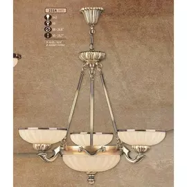 Подвесная люстра 232A 232A/3+2 AY AMBER Riperlamp