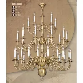 Подвесная люстра 248D 248D/20+10+5 0 Riperlamp