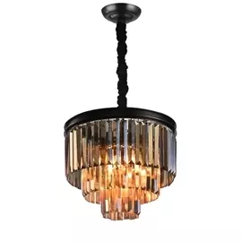 Подвесная люстра 31100 31106/S black+gold Newport