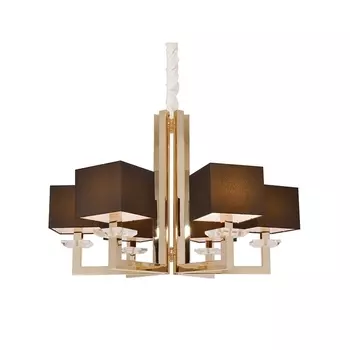 Подвесная люстра 3200 3206/C gold без абажуров Newport