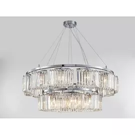 Подвесная люстра 4350 4358+12/S chrome Newport