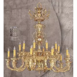 Подвесная люстра 548A 548A/20 AB SWAROVSKI Riperlamp