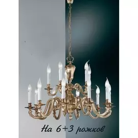 Подвесная люстра 5680 5680/6+3 Nervilamp