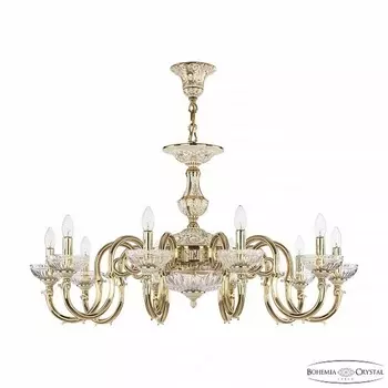 Подвесная люстра 7220 72203P/10/300 GW P Clear/M-1G Bohemia