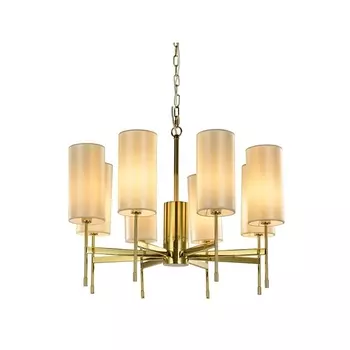 Подвесная люстра 7320 7328/C gold без абажуров Newport