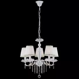 Подвесная люстра Adriana 11390/5C WHITE SILVER Natali Kovaltseva