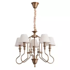 Подвесная люстра Agio A6086LM-5PB Arte Lamp