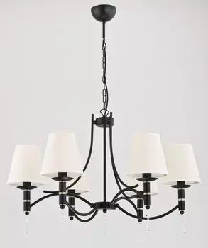 Подвесная люстра Alfa Abil Black Gold 23006