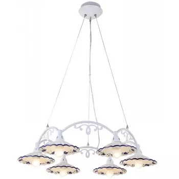 Подвесная люстра Anna A6473LM-6WH Arte Lamp