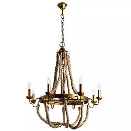 Подвесная люстра Arte Lamp Amaca A8957LM-8BZ