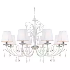 Подвесная люстра Arte Lamp Romana Snow A1743LM-8WH