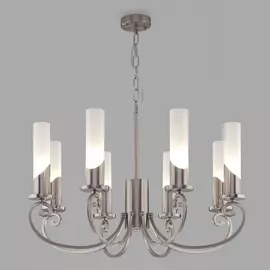 Подвесная люстра Banci 60117/8 никель Eurosvet