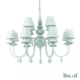 Подвесная люстра Blanche BLANCHE SP12 BIANCO Ideal Lux