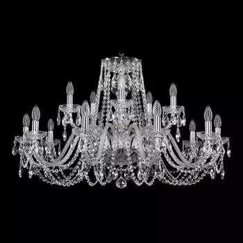 Подвесная люстра Bohemia Ivele 1402/10+5/360/Ni