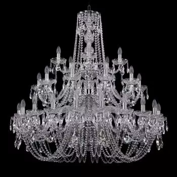 Подвесная люстра Bohemia Ivele 1402/20+10+5/400/3d/Ni