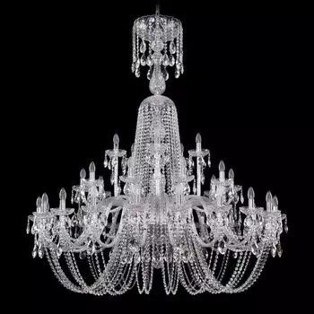 Подвесная люстра Bohemia Ivele 1402/20+10+5/530/XL-165/Ni