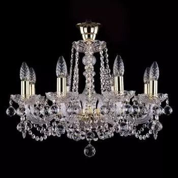 Подвесная люстра Bohemia Ivele 1402/8/195/G/Balls/Tube