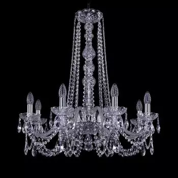 Подвесная люстра Bohemia Ivele 1402/8/240/h-73/Ni