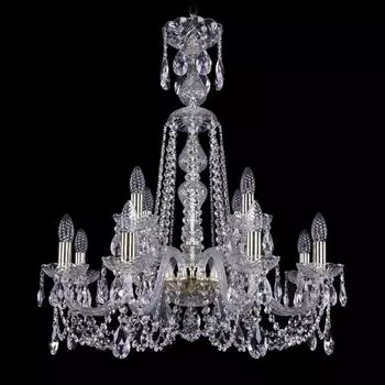 Подвесная люстра Bohemia Ivele 1402/8+4/240/XL-77/G