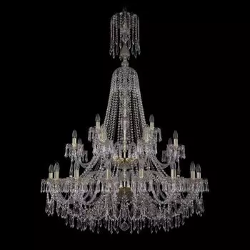 Подвесная люстра Bohemia Ivele 1403/16+8+4/400/XL-163/2d/G