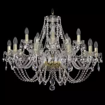 Подвесная люстра Bohemia Ivele 1406/10+5/300/G