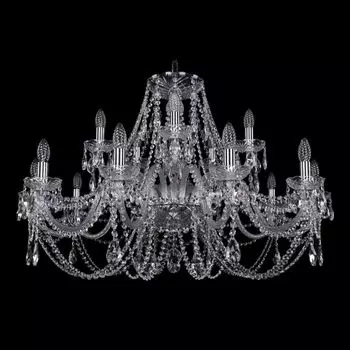 Подвесная люстра Bohemia Ivele 1406/10+5/360/Ni