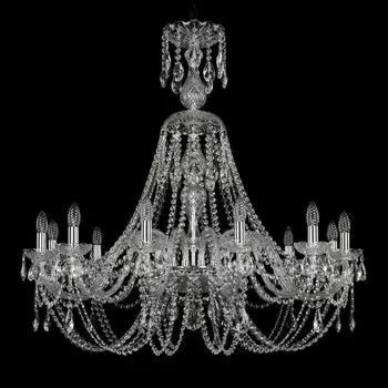 Подвесная люстра Bohemia Ivele 1406/12/360/XL-97/Ni