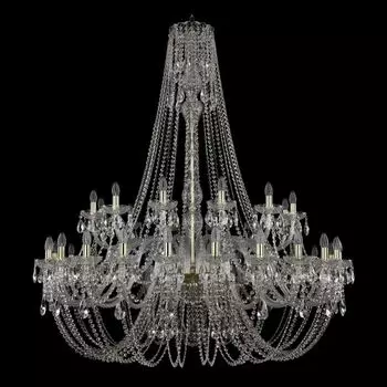 Подвесная люстра Bohemia Ivele 1406/24+12/530/h-164/G