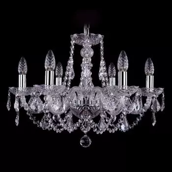 Подвесная люстра Bohemia Ivele 1406/6/195/Ni/Leafs