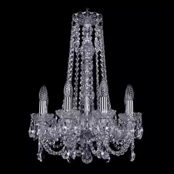 Подвесная люстра Bohemia Ivele 1406/8/141/h-57/Ni