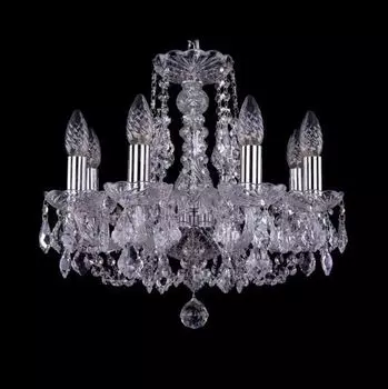 Подвесная люстра Bohemia Ivele 1406/8/141/Ni/Leafs