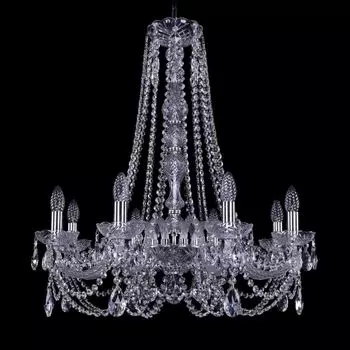 Подвесная люстра Bohemia Ivele 1406/8/240/h-75/Ni