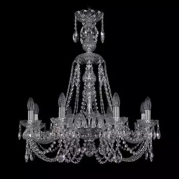 Подвесная люстра Bohemia Ivele 1406/8/240/XL-74/Ni