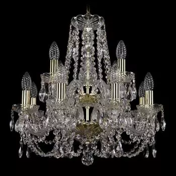 Подвесная люстра Bohemia Ivele 1406/8+4/160/2d/G