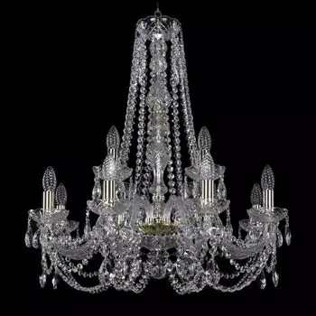 Подвесная люстра Bohemia Ivele 1406/8+4/240/h-75/G