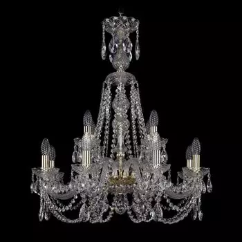 Подвесная люстра Bohemia Ivele 1406/8+4/240/XL-78/G