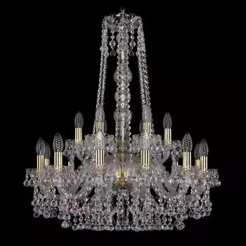 Подвесная люстра Bohemia Ivele 1409/12+6/240/h-77/G