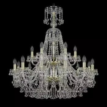 Подвесная люстра Bohemia Ivele 1409/12+6/300/XL-94/2d/G