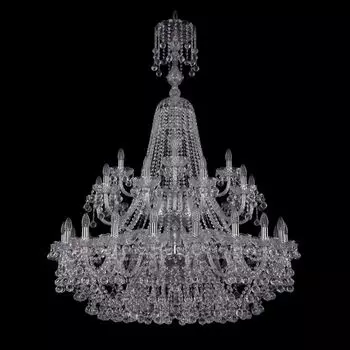 Подвесная люстра Bohemia Ivele 1409/20+10+5/400/XL-152/2d/Ni