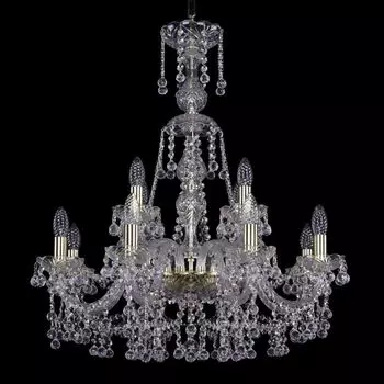 Подвесная люстра Bohemia Ivele 1409/8+4/240/XL-76/G