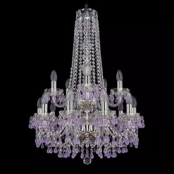 Подвесная люстра Bohemia Ivele 1410/10+5/195/h-82/2d/G/V7010