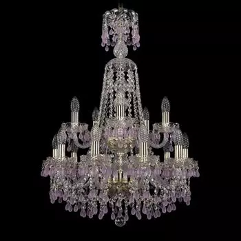 Подвесная люстра Bohemia Ivele 1410/10+5/195/XL-84/2d/G/V7010