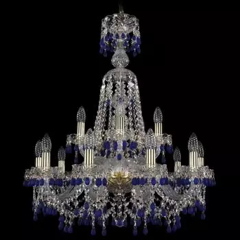 Подвесная люстра Bohemia Ivele 1410/10+5/240/XL-80/G/V3001