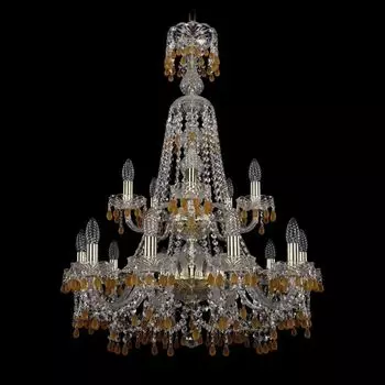 Подвесная люстра Bohemia Ivele 1410/10+5/240/XL-91/2d/G/V1003